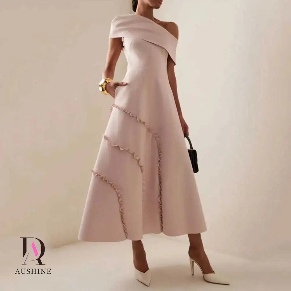 Aushine Evening Dress Ankle Length Luxury Birthday Sleeveless Summer Elegant Wedding Party Gowns For Women Arab 2024
Aushine Evening Dress Ankle Length Luxury Birthday Sleeveless Summer Elegant Wedding Party Gowns For Women Arab 2024