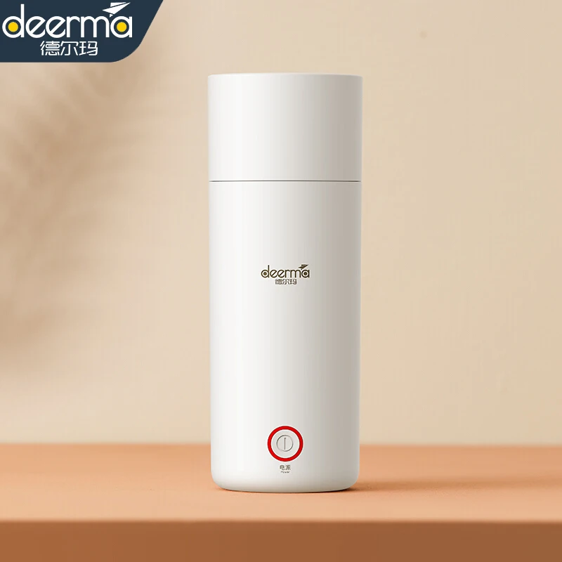 Deerma Electric Kettle Portable Kettle 350ml Mini Travel Thermos Cup Electric Hot Water Cup 304 Stainless Steel Water Boiler
Deerma Electric Kettle Portable Kettle 350ml Mini Travel Thermos Cup Electric Hot Water Cup 304 Stainless Steel Water Boiler