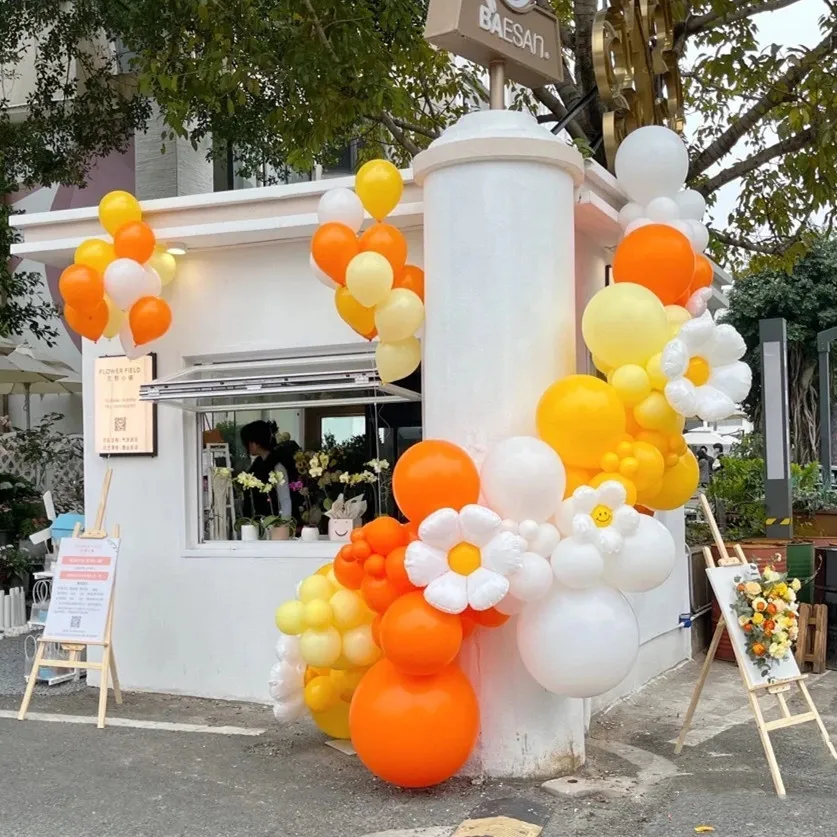 Daisy Balloon Garland Set Baby Shower Yellow Ballon Happy Birthday Party Backdrop Anniversary Decoration
Daisy Balloon Garland Set Baby Shower Yellow Ballon Happy Birthday Party Backdrop Anniversary Decoration