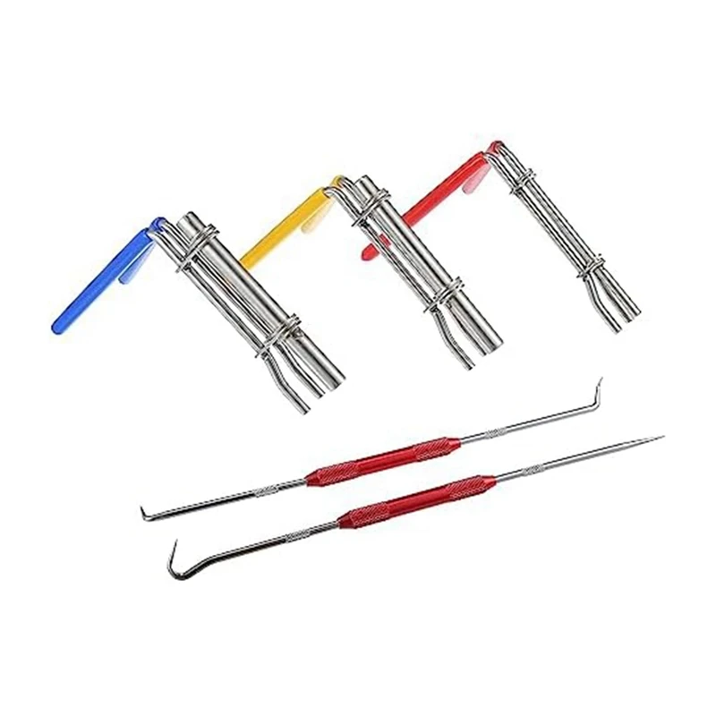 5PCS Hydraulic Cylinder Rod Seal Installation Tool Kit Hydraulic Cylinder Rebuild Repair Gland Seal Tool Metal
5PCS Hydraulic Cylinder Rod Seal Installation Tool Kit Hydraulic Cylinder Rebuild Repair Gland Seal Tool Metal