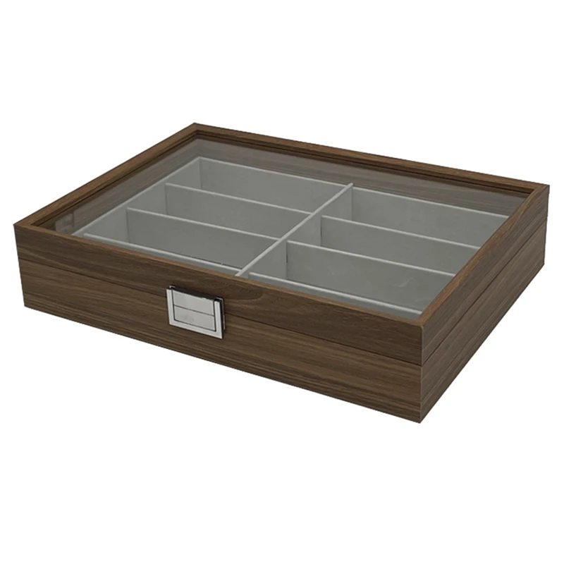 1 Piece Walnut Wood Sunglasses Storage Display Box Eyeglass Organizer Collector Jewelry
1 Piece Walnut Wood Sunglasses Storage Display Box Eyeglass Organizer Collector Jewelry