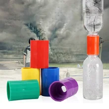 Science and technology small production tornado wonderful connector experiment DIY sand slip vortex demonstration supplies
Science and technology small production tornado wonderful connector experiment DIY sand slip vortex demonstration supplies