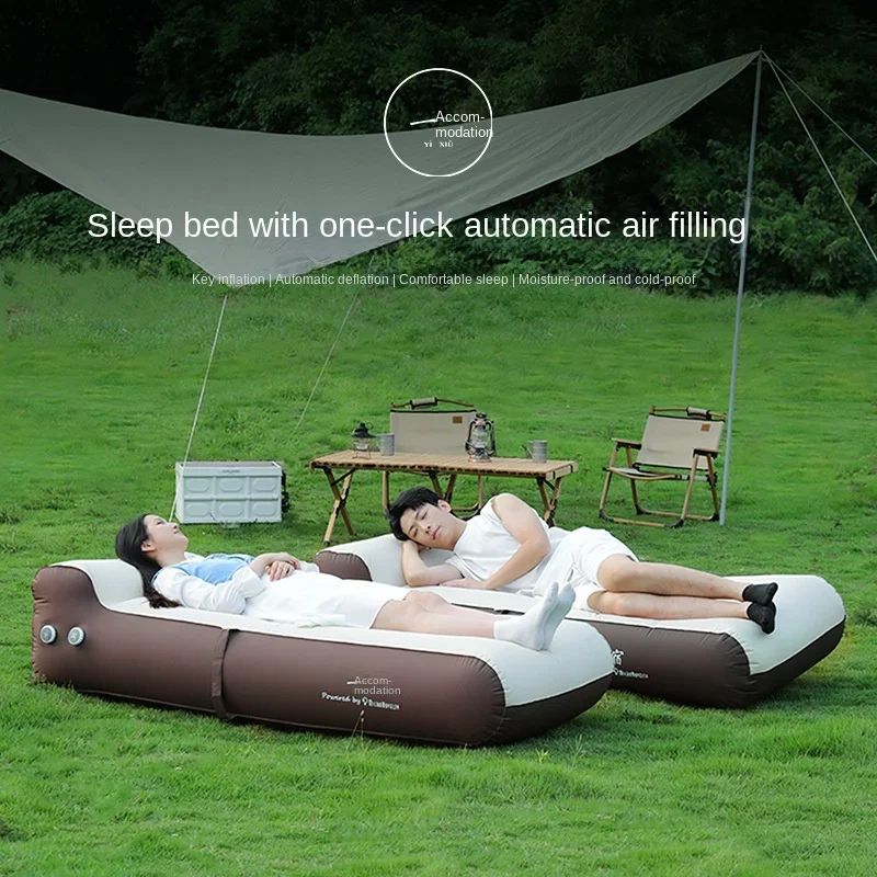 One Button Automatic Inflation Deflation Sleep Bed Inflatable Bed Outdoor Camping Inflatable Mattress Thickened Pillow 
One Button Automatic Inflation Deflation Sleep Bed Inflatable Bed Outdoor Camping Inflatable Mattress Thickened Pillow