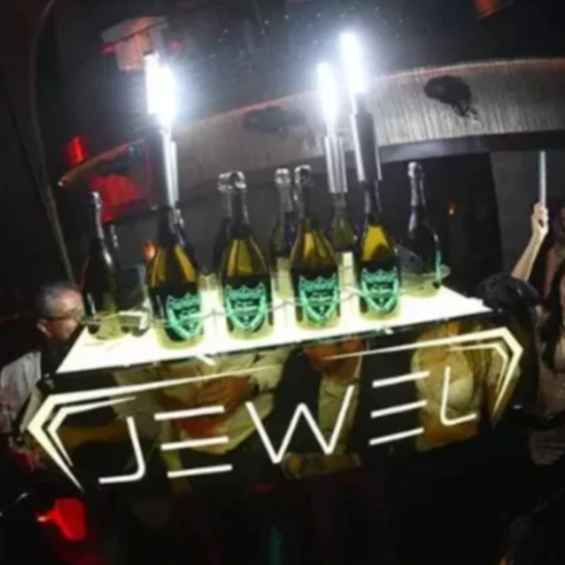 Custom Logo VIP Glorifier Display LED Bottle Carrier for Night Club Lounge Party
Custom Logo VIP Glorifier Display LED Bottle Carrier for Night Club Lounge Party