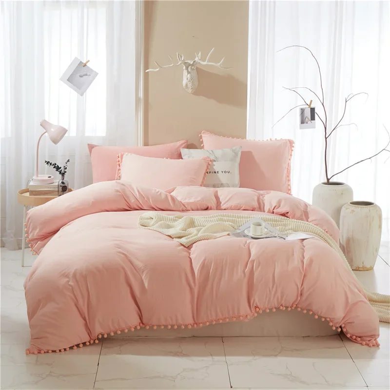 American Size Furball Tassel Duvet Cover Set Luxury King Queen Size Bedding Set Twin Full Quilt Covers Juego De Ropa De Cama
American Size Furball Tassel Duvet Cover Set Luxury King Queen Size Bedding Set Twin Full Quilt Covers Juego De Ropa De Cama