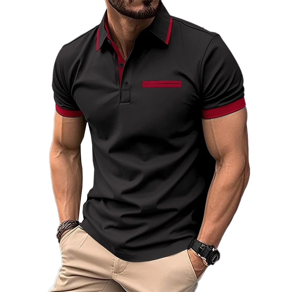 Male T Shirt T Shirt Men Polyester Regular Short Sleeve Slight Stretch Summer T Shirt Brand New Turn-Down Collar
Male T Shirt T Shirt Men Polyester Regular Short Sleeve Slight Stretch Summer T Shirt Brand New Turn-Down Collar