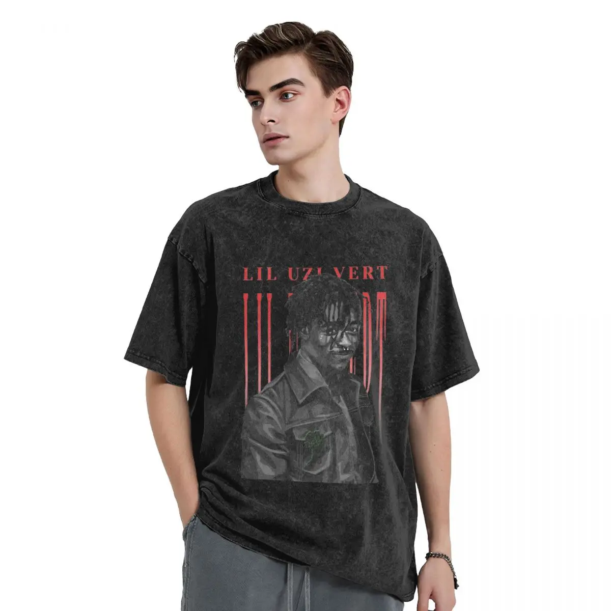 Lil Uzi Vert T-Shirt Hiphop Rapper Singer Harajuku T-Shirts Short Sleeve Y2K Tshirt Summer Casual Comfortable Oversize Top Tees
Lil Uzi Vert T-Shirt Hiphop Rapper Singer Harajuku T-Shirts Short Sleeve Y2K Tshirt Summer Casual Comfortable Oversize Top Tees