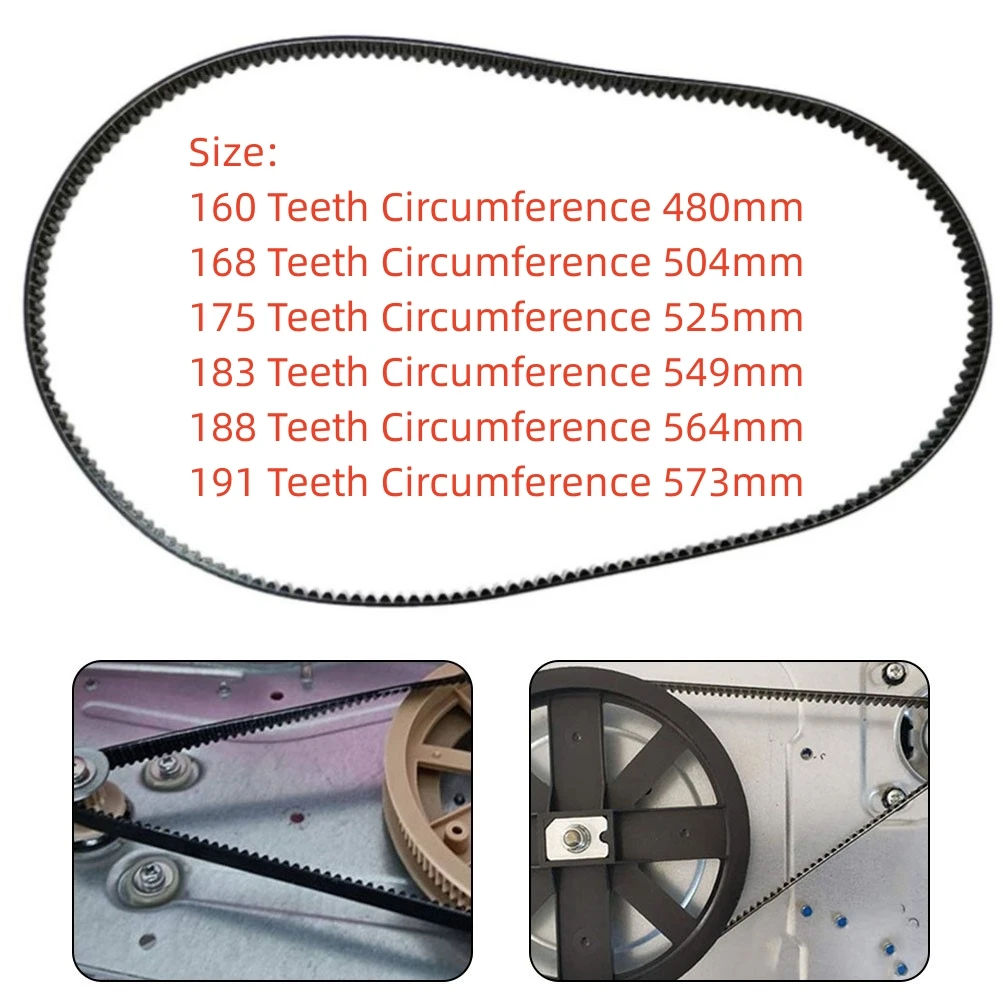 160-191 Teeth 480-573MM Breadmaker Conveyor Belts Bread Machine Belts Bread Maker Parts Kitchen Appliance Accessories
160-191 Teeth 480-573MM Breadmaker Conveyor Belts Bread Machine Belts Bread Maker Parts Kitchen Appliance Accessories