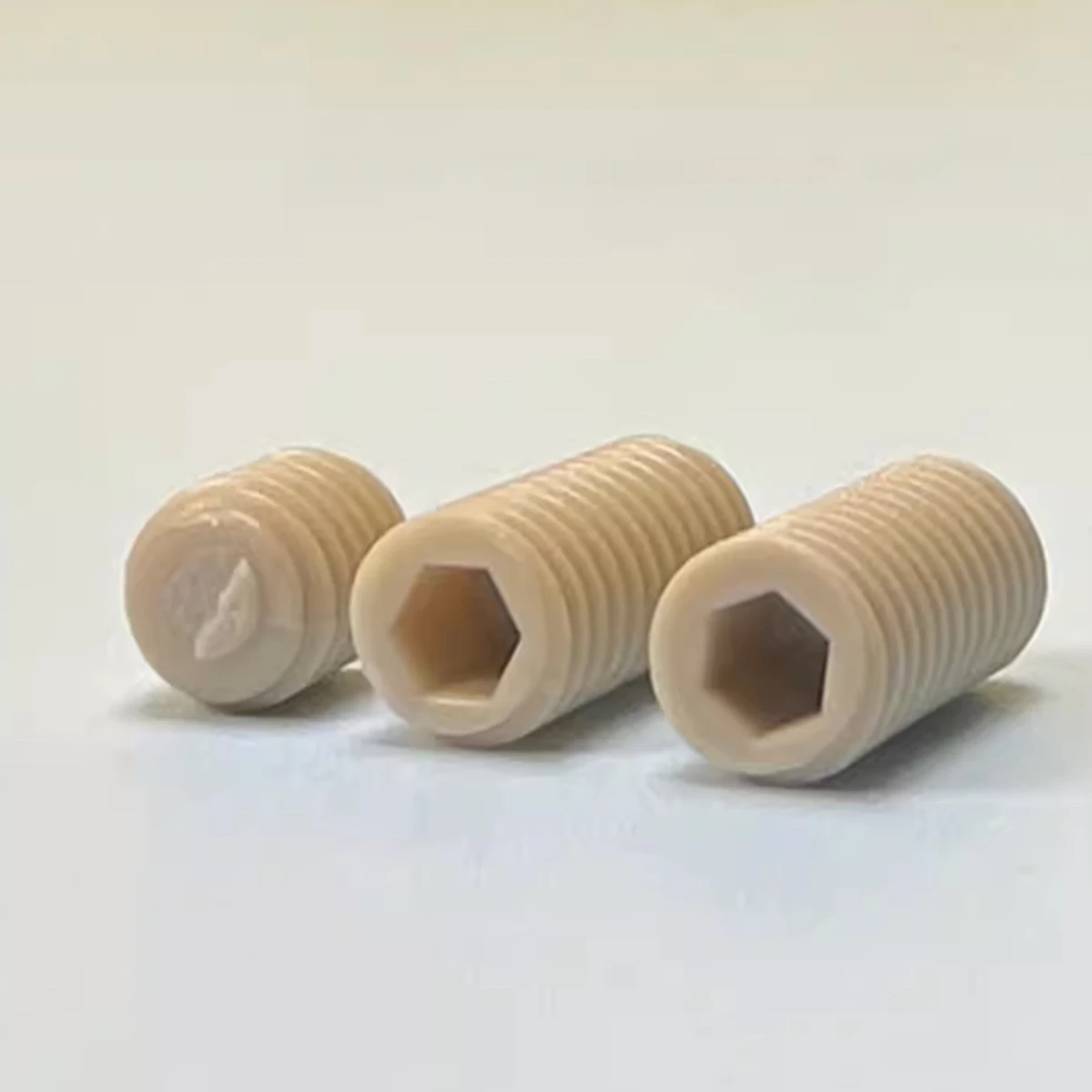 M3M4M5M6M8M10M12M16 PEEK Plastic Nylon High Strength High Temperature Resistant Insulated Hexagon Set Headless Screw
M3M4M5M6M8M10M12M16 PEEK Plastic Nylon High Strength High Temperature Resistant Insulated Hexagon Set Headless Screw