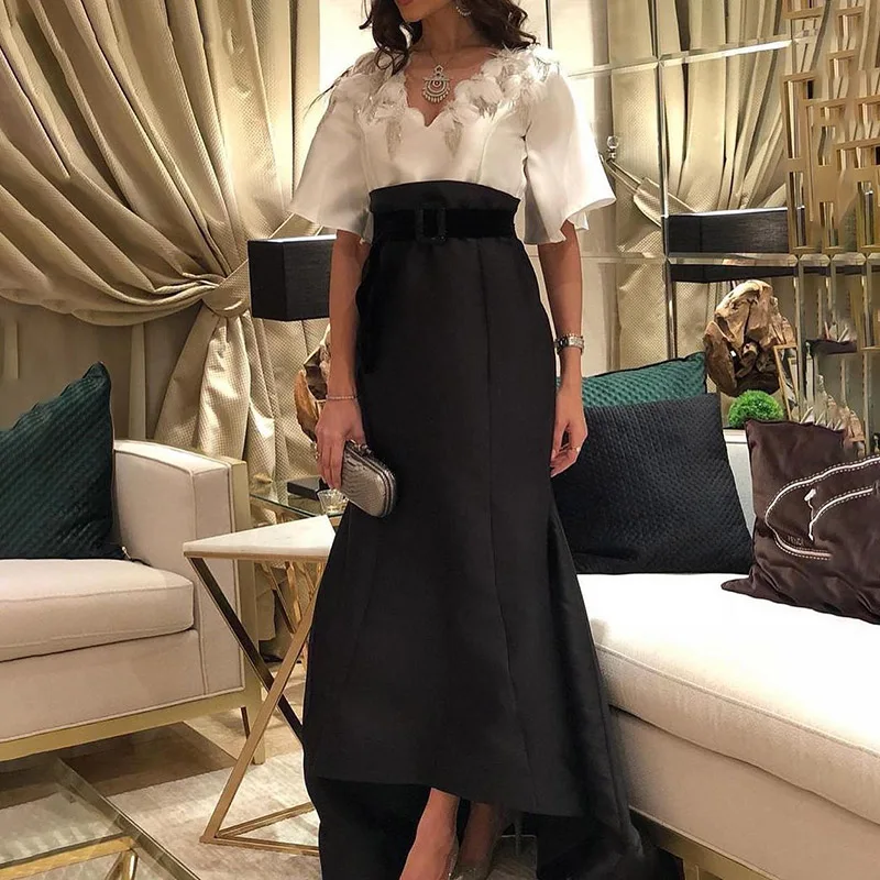 Long Elegant Evening Dresses for Women V-Neck Floor-Length Straight Feathers Prom Party Special Events Wedding Gala Guest 2023
Long Elegant Evening Dresses for Women V-Neck Floor-Length Straight Feathers Prom Party Special Events Wedding Gala Guest 2023