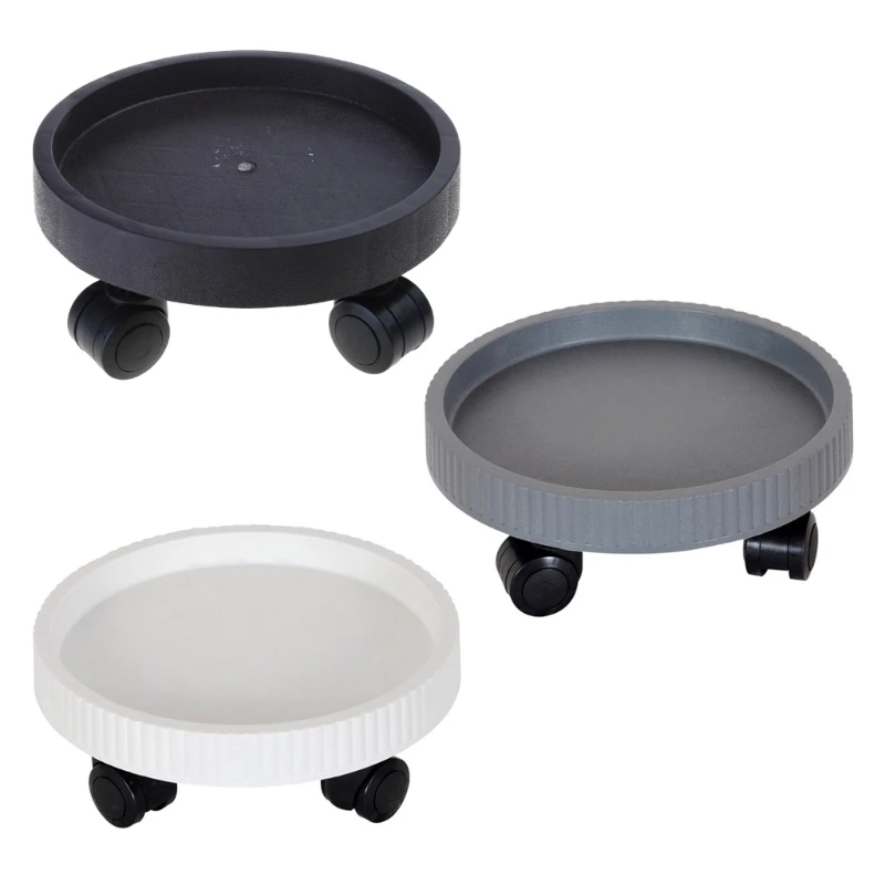 Flowerpot Tray with Rollers Durable Round Plastic Plants Pot Holder Practical Gardening Tools Heavy Duty Flower Pot Tray 45BE
Flowerpot Tray with Rollers Durable Round Plastic Plants Pot Holder Practical Gardening Tools Heavy Duty Flower Pot Tray 45BE