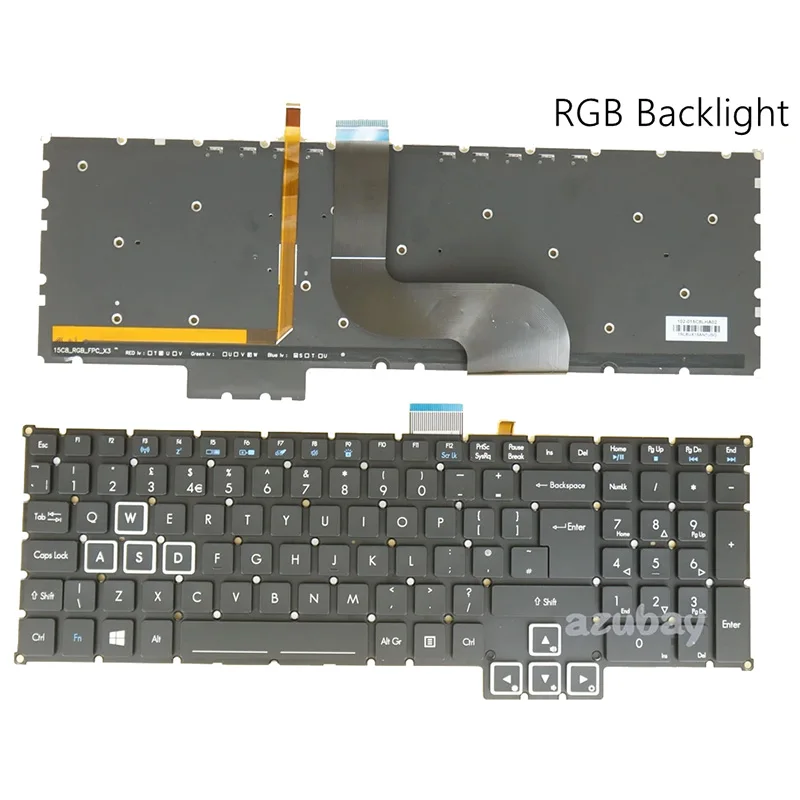 Acer Predator 17X Английская клавиатура GX - 791 GX - 792 G9 - 592 G9 - 592G G9 - 593 G9 - 792 G9 - 793 RGB Подсветка
Acer Predator 17X Английская клавиатура GX - 791 GX - 792 G9 - 592 G9 - 592G G9 - 593 G9 - 792 G9 - 793 RGB Подсветка