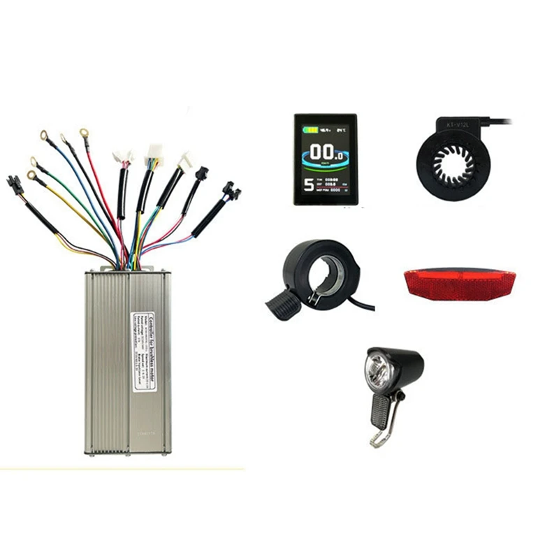 36V48V1000W Electric Bike Brushless Motor Controller With KT LCD8S Display 30A Controller
36V48V1000W Electric Bike Brushless Motor Controller With KT LCD8S Display 30A Controller