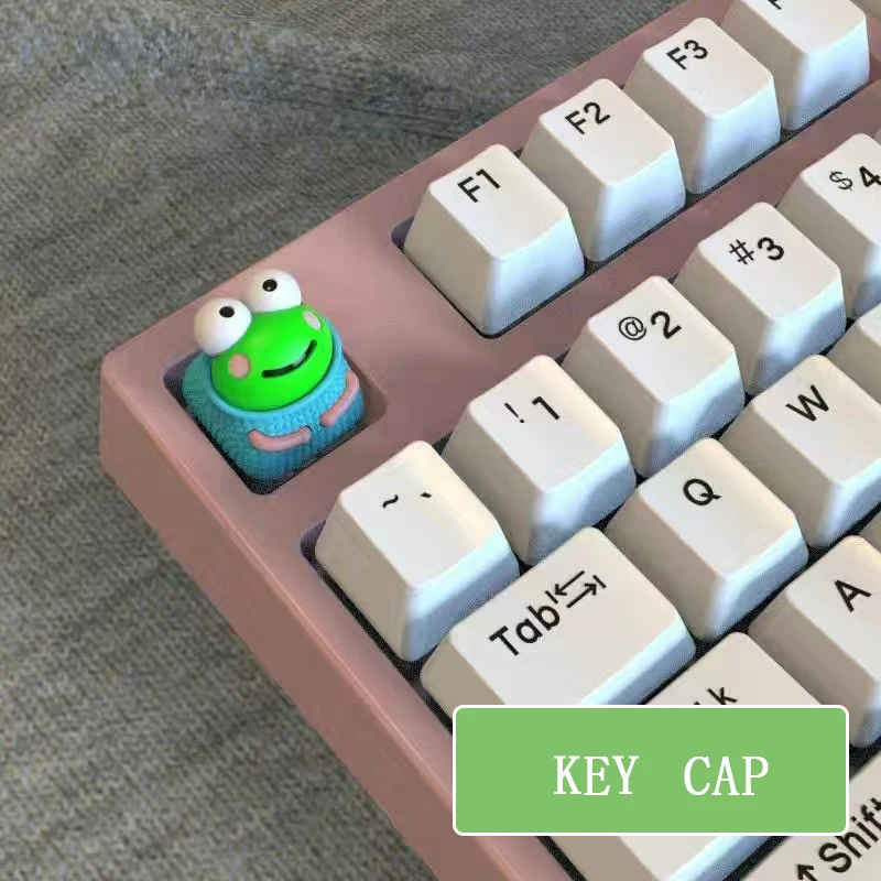 Lovely Green Decompression Frog Personality Stereo Key Cap Mechanical Backlight Single Video Game R4 ESC Key Cap
Lovely Green Decompression Frog Personality Stereo Key Cap Mechanical Backlight Single Video Game R4 ESC Key Cap