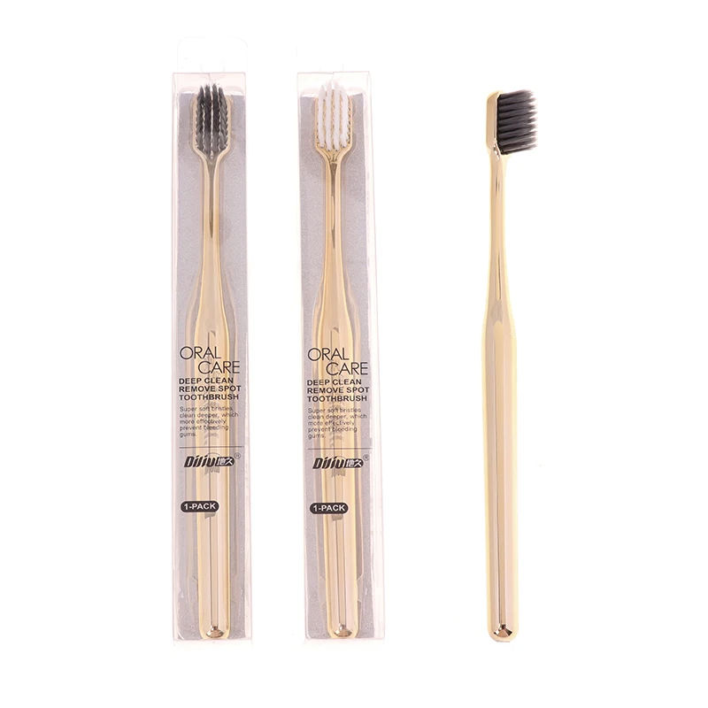 Golden Bamboo Charcoal Toothbrush For Men And Women Adult Couples Family Tooth Brush Small Head Soft Bristle Toothbrush
Golden Bamboo Charcoal Toothbrush For Men And Women Adult Couples Family Tooth Brush Small Head Soft Bristle Toothbrush