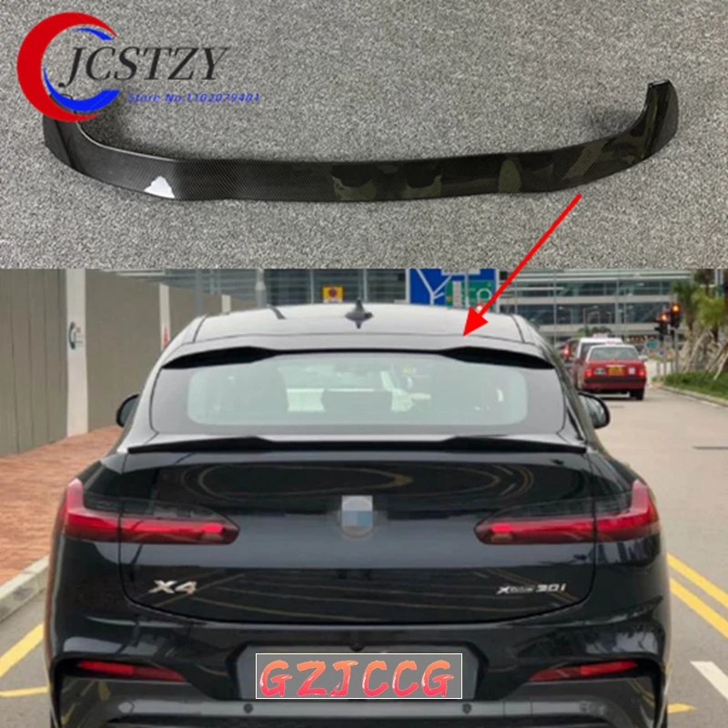 For BMW X4 G02 Spoiler Rear Glass Roof Wing M Style ABS Material Car Rear Wing Primer Carbon Fiber Color Spoiler 2019-2022
For BMW X4 G02 Spoiler Rear Glass Roof Wing M Style ABS Material Car Rear Wing Primer Carbon Fiber Color Spoiler 2019-2022
