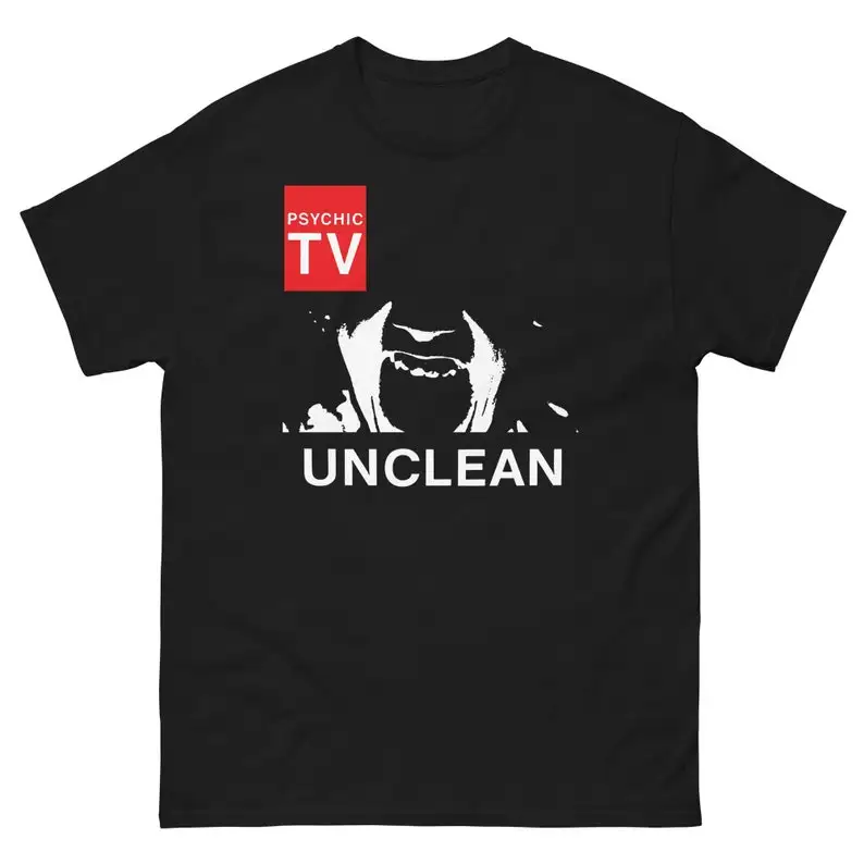 Psychic TV - Unclean - Throbbing Gristle Vintage Shirt
Psychic TV - Unclean - Throbbing Gristle Vintage Shirt
