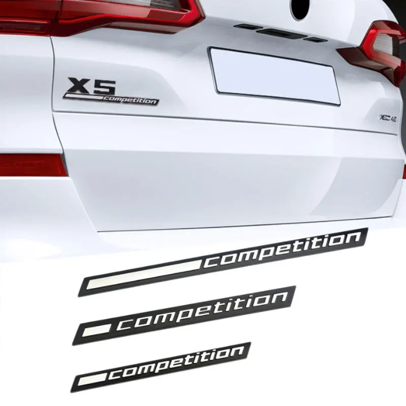 competition letter logo car stickers for BMW M5 Thunder version X3M X4M M6 M3 body refit accessories trunk rear decorative decal
competition letter logo car stickers for BMW M5 Thunder version X3M X4M M6 M3 body refit accessories trunk rear decorative decal