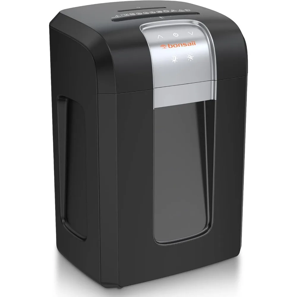 

Bonsaii 20 Sheet Office Paper Shredder, 120-Minute Cross-Cut Heavy Duty Shredders Black (3S30 Upgrade)