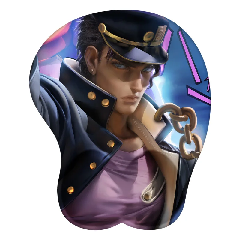Коврик для мыши Kuujou Joutarou, Настольный коврик для мыши с аниме «Невероятные приключения Джоджо», аксессуары для геймеров
Коврик для мыши Kuujou Joutarou, Настольный коврик для мыши с аниме «Невероятные приключения Джоджо», аксессуары для геймеров