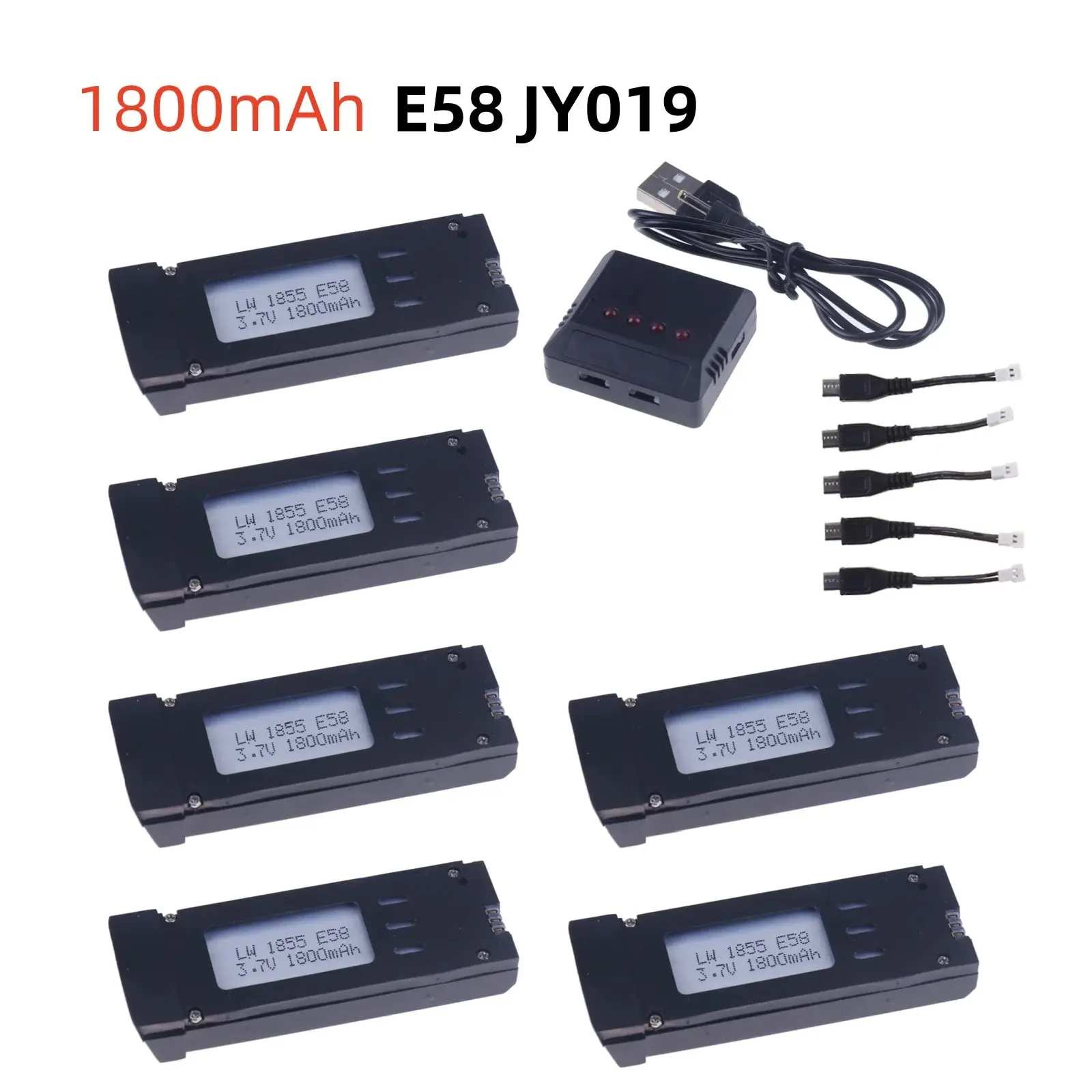3,7 в 1800 мАч литиевая батарея, совместимая с E58 S168 JY019 S168 запасные части для квадрокоптера
3,7 в 1800 мАч литиевая батарея, совместимая с E58 S168 JY019 S168 запасные части для квадрокоптера
