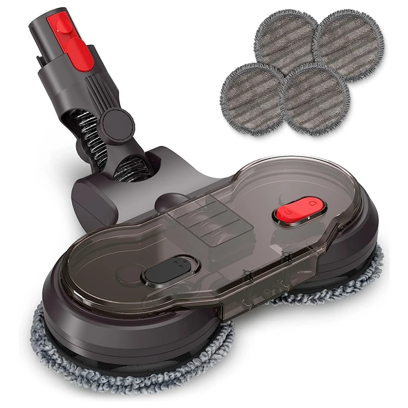 Electric Dry Wet Mopping Head Parts For Dyson V15 V8 V7 V10 V11 Vacuum Cleaner, With Removable Water Tank, 6 Mop Cloths
Electric Dry Wet Mopping Head Parts For Dyson V15 V8 V7 V10 V11 Vacuum Cleaner, With Removable Water Tank, 6 Mop Cloths