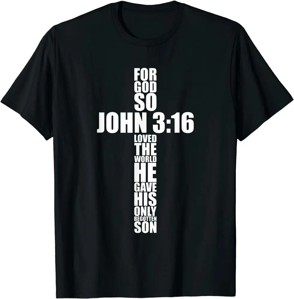 Christian Cross Saying Religious Bible Unisex T-shirt High Quality 100%Cotton Short Sleeve
Christian Cross Saying Religious Bible Unisex T-shirt High Quality 100%Cotton Short Sleeve
