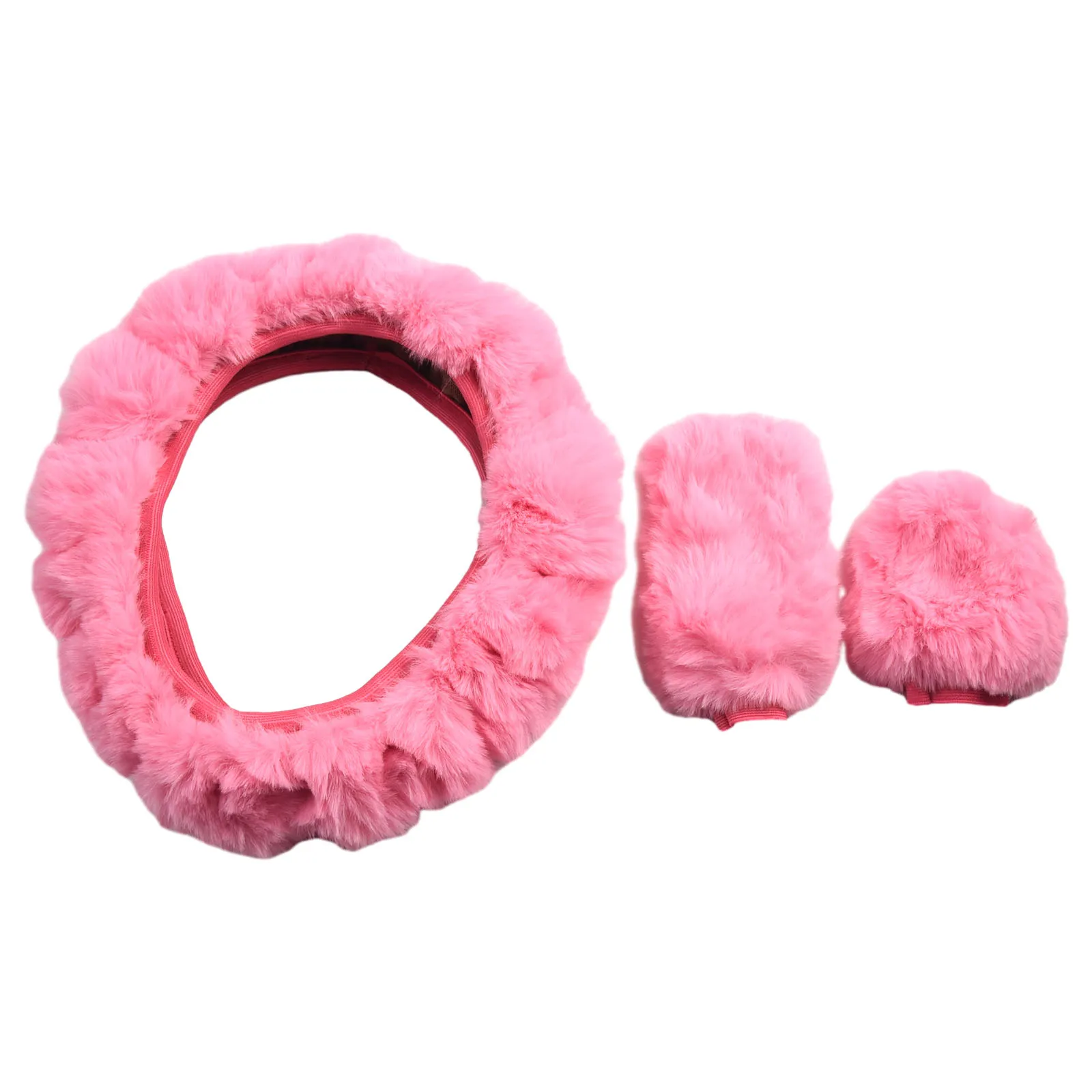 Car Decor Steering Wheel Cover Car 3 Pcs Comfort Faux Wool Fluffy Four Seasons Shift Gear Cover Thick Accessory
Car Decor Steering Wheel Cover Car 3 Pcs Comfort Faux Wool Fluffy Four Seasons Shift Gear Cover Thick Accessory