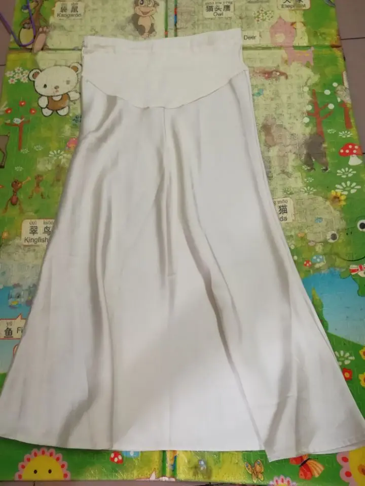 French Style Retro Maternity Skirts Adjustable Waist Pregnant Woman Fishtail Skirts Slim Hips Pregnancy Trumpet Mermaid Skirts 3 S60e19107f9a84ced8fc8e8e090166c6cr