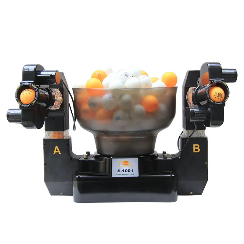 HUIPANG S1001 Automatic table tennis serve robot Two service heads.Two exits.Ping Pong Robot
HUIPANG S1001 Automatic table tennis serve robot Two service heads.Two exits.Ping Pong Robot