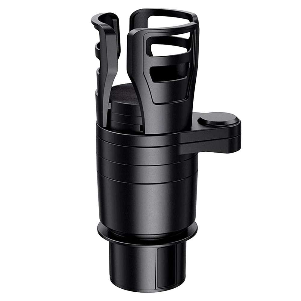 4 в 1 Автомобильный держатель для чашки, многофункциональный держатель для чашки с вращением на 360 градусов и регулируемой чашкой