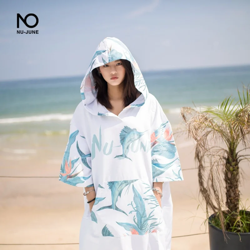 Nu-June Microfiber Printing Changing Robe Bath Towel Outdoor Hooded Beach Towel Poncho Women Man Swimming Diving Bathrobe Cloak
Nu-June Microfiber Printing Changing Robe Bath Towel Outdoor Hooded Beach Towel Poncho Women Man Swimming Diving Bathrobe Cloak