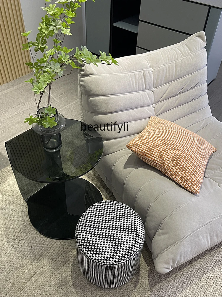 Italian Light Luxury and Simplicity Tempered Glass round Sofa Side Table Creative Modern Small Coffee Table Side Table
Italian Light Luxury and Simplicity Tempered Glass round Sofa Side Table Creative Modern Small Coffee Table Side Table