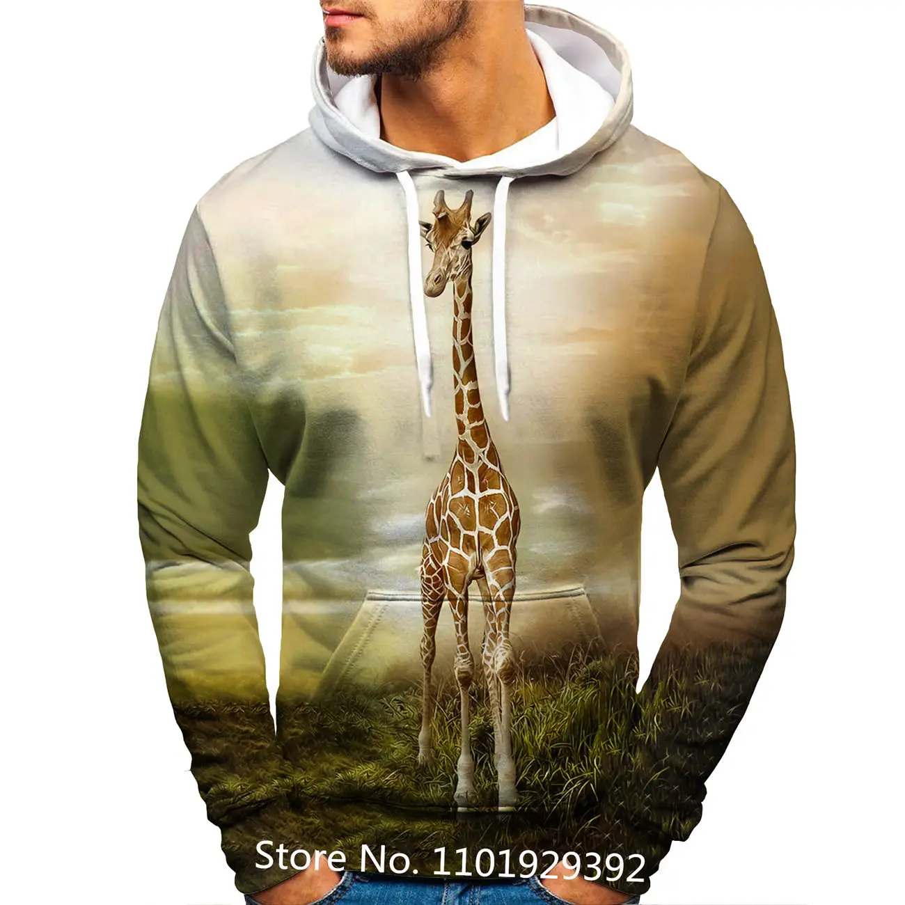 2022 New Fashion Women/men Giraffe 3D Printed Hoodie Cute Animal Hoodie Hip Hop Sweatshirt Top
2022 New Fashion Women/men Giraffe 3D Printed Hoodie Cute Animal Hoodie Hip Hop Sweatshirt Top