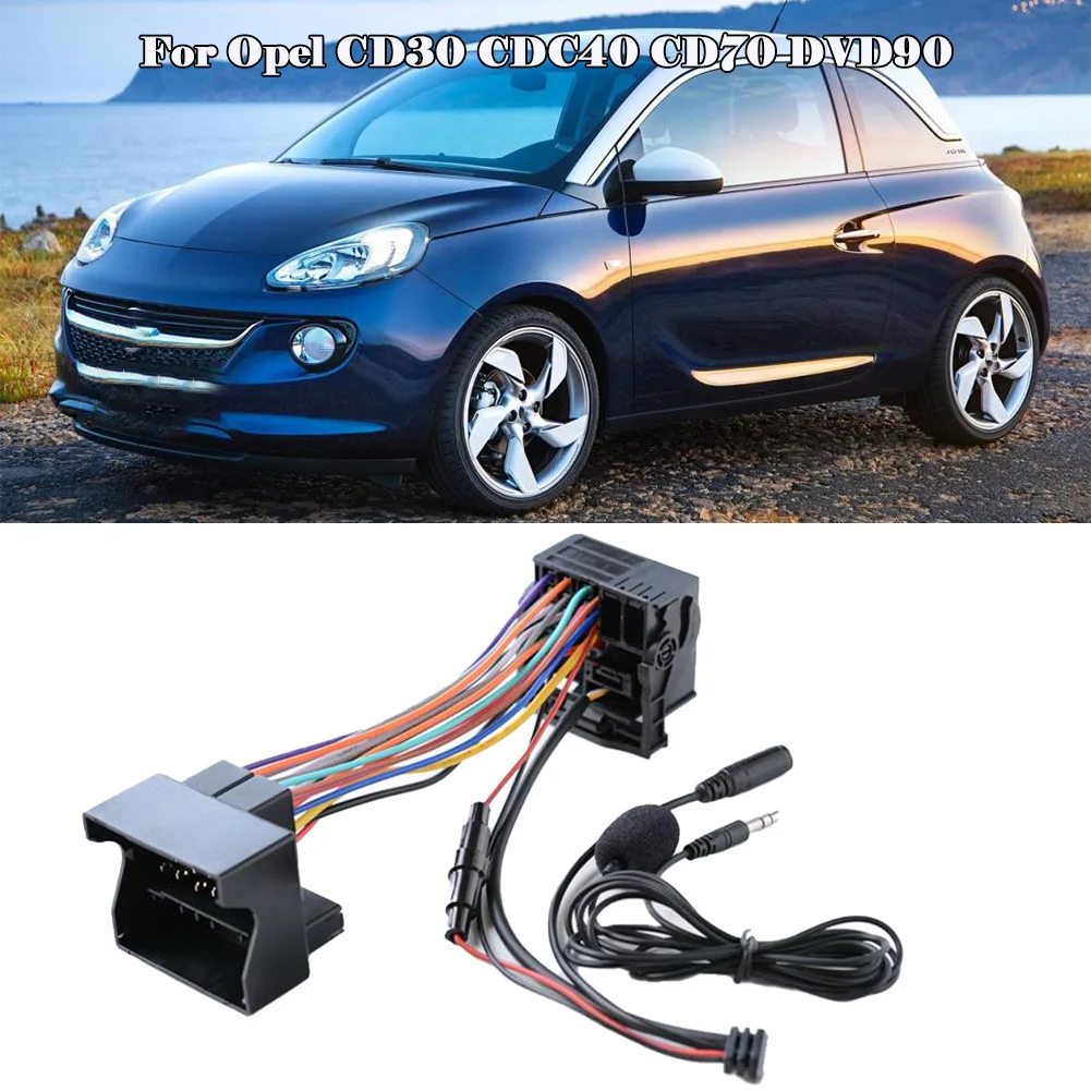 Car Wireless Bluetooth Adapter AUX External For Opel CD30 CDC40 CD70 DVD90 Music Receiver With Microphone BT Call Handsfree
Car Wireless Bluetooth Adapter AUX External For Opel CD30 CDC40 CD70 DVD90 Music Receiver With Microphone BT Call Handsfree