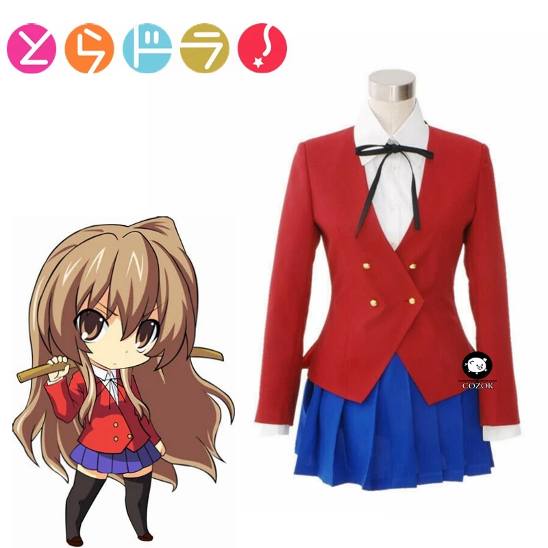 Japan Anime Dragon X Tiger Toradora Aisaka Taiga Cosplay School Uniform Costume Large Size
Japan Anime Dragon X Tiger Toradora Aisaka Taiga Cosplay School Uniform Costume Large Size
