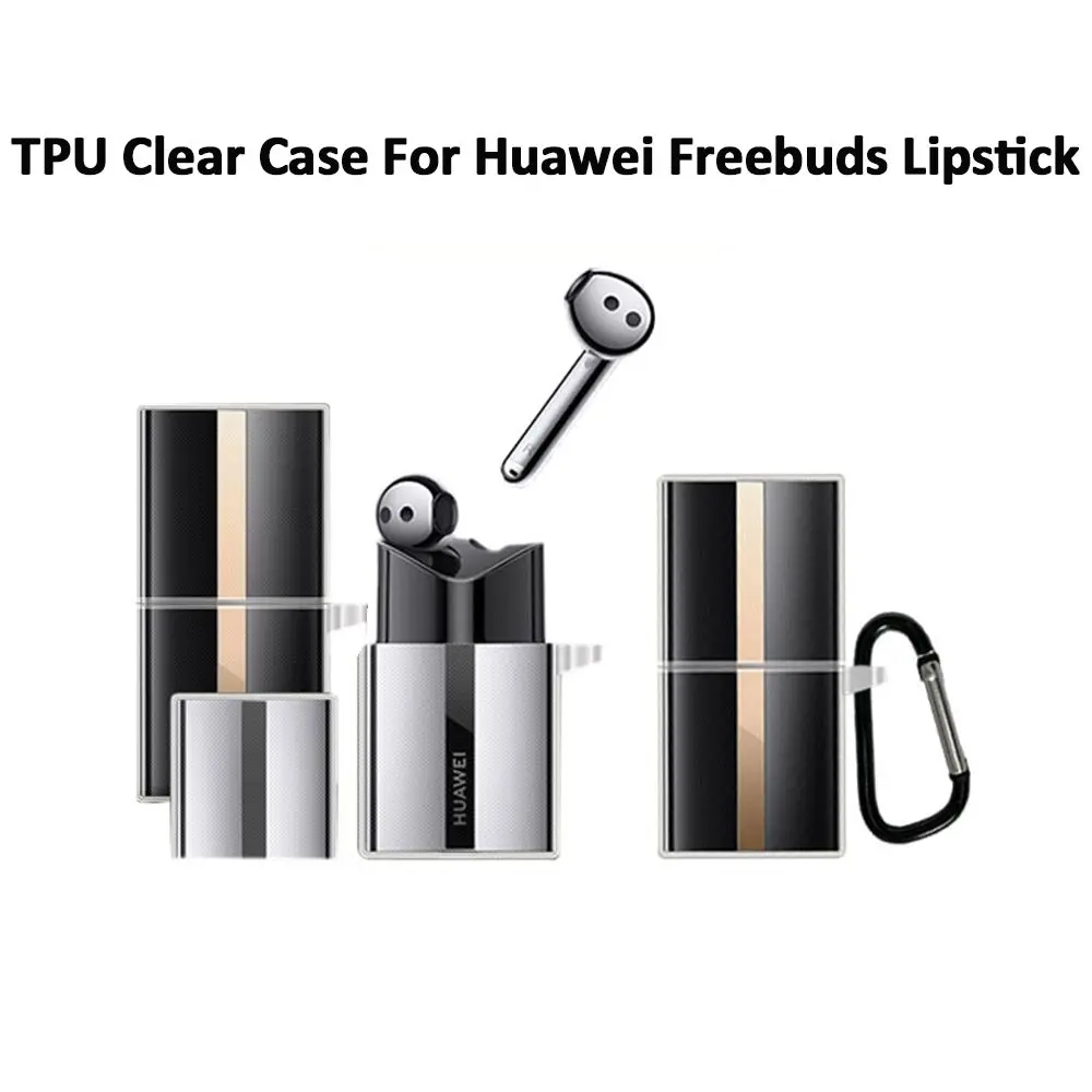 Soft Keychain Clear Transparent Case Cover Protective Protector TPU For Huawei Freebuds Lipstick
Soft Keychain Clear Transparent Case Cover Protective Protector TPU For Huawei Freebuds Lipstick