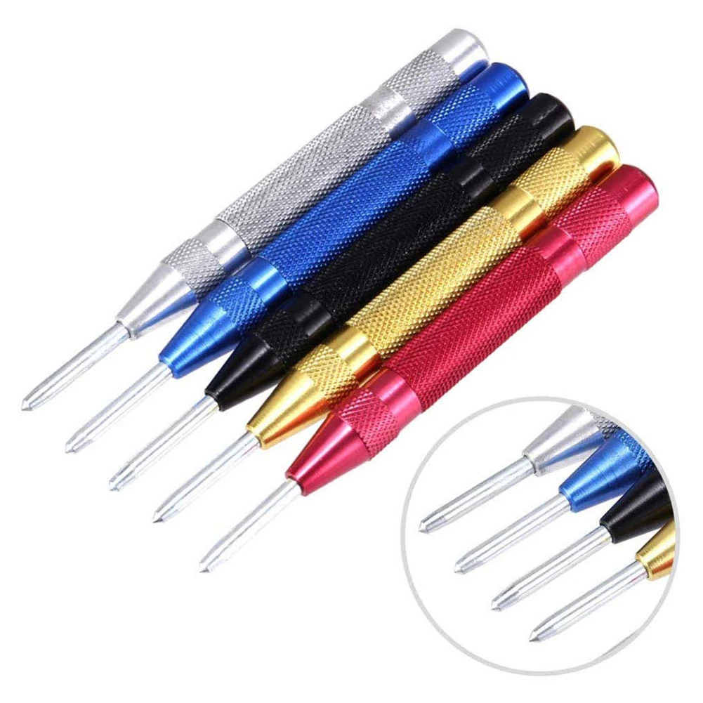 Automatic Center Punch Kerner Woodworking Metal Puncher Steel Hole Self Pin Mark Spring Loaded Dent Marker Hand Tool Carpenter
Automatic Center Punch Kerner Woodworking Metal Puncher Steel Hole Self Pin Mark Spring Loaded Dent Marker Hand Tool Carpenter