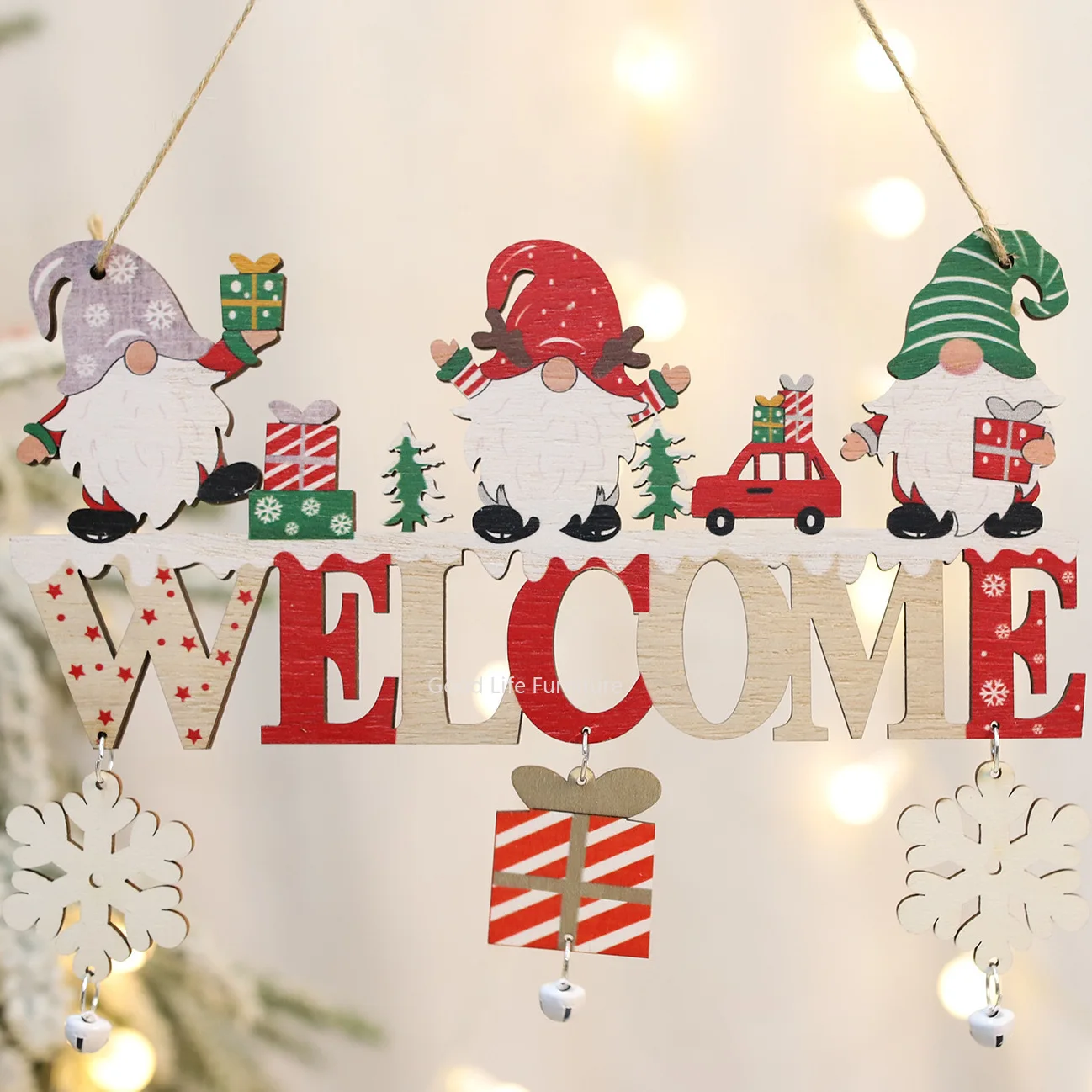 Christmas Decorations Wooden Window Hanging Alphabet Plate Christmas Tree Hanging Old Man Door Hanging Snowman Scene Layout
Christmas Decorations Wooden Window Hanging Alphabet Plate Christmas Tree Hanging Old Man Door Hanging Snowman Scene Layout