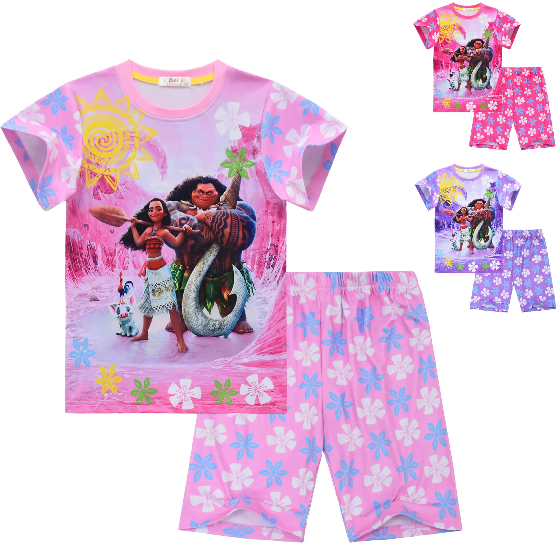 Moana Girls Children's Set Summer Short-sleeved Top Causal Shorts Set Baby Girl Clothes Kids Traf Enfant Outfit Set
Moana Girls Children's Set Summer Short-sleeved Top Causal Shorts Set Baby Girl Clothes Kids Traf Enfant Outfit Set