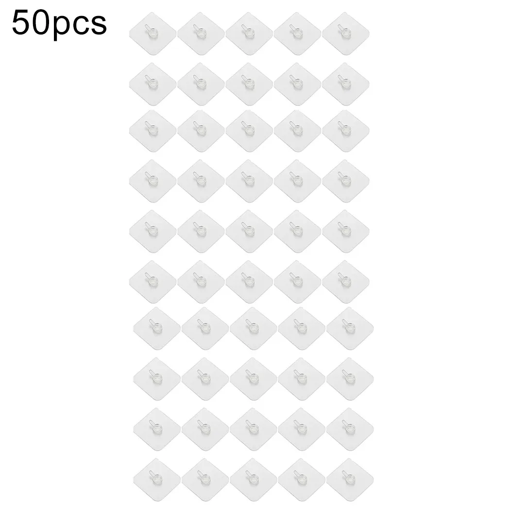 2/5/20/50pcs Transparent Wall Hook Strong Self Adhesive Door Wall Hangers Hooks Photo Frame Clock Rack For Home Kitchen Bathroom
2/5/20/50pcs Transparent Wall Hook Strong Self Adhesive Door Wall Hangers Hooks Photo Frame Clock Rack For Home Kitchen Bathroom