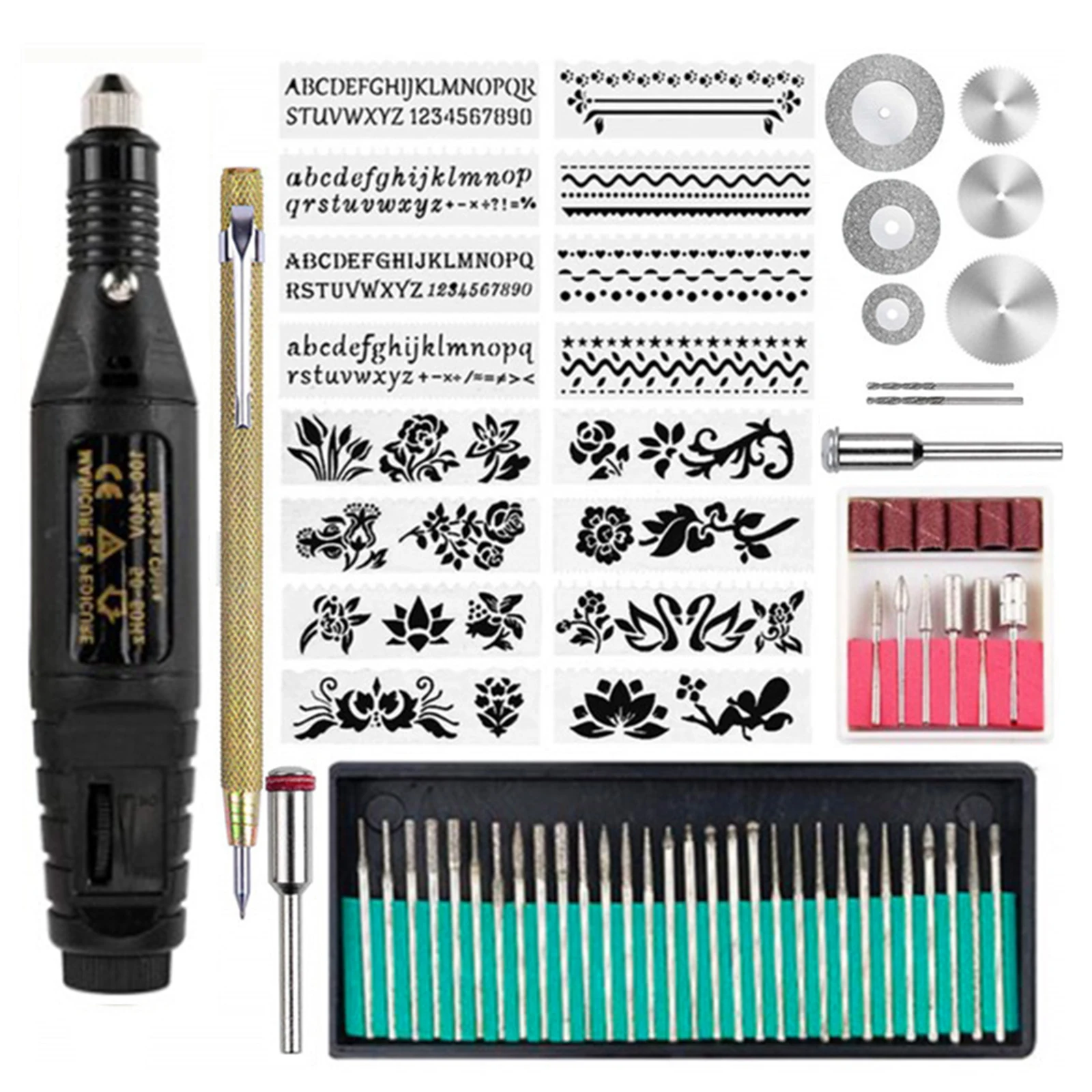 71pcs Electric Engraving Pen Set Set Engraving Tools Metal Engraving Machine Kit
71pcs Electric Engraving Pen Set Set Engraving Tools Metal Engraving Machine Kit