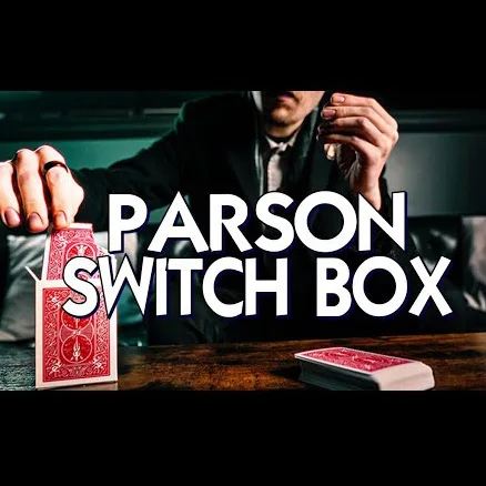 Parson Switch Box (Red) by Davey Rockit Gimmick Card Magic Tricks Turn Card Box Into Switching Device Magician Close up Fun
Parson Switch Box (Red) by Davey Rockit Gimmick Card Magic Tricks Turn Card Box Into Switching Device Magician Close up Fun