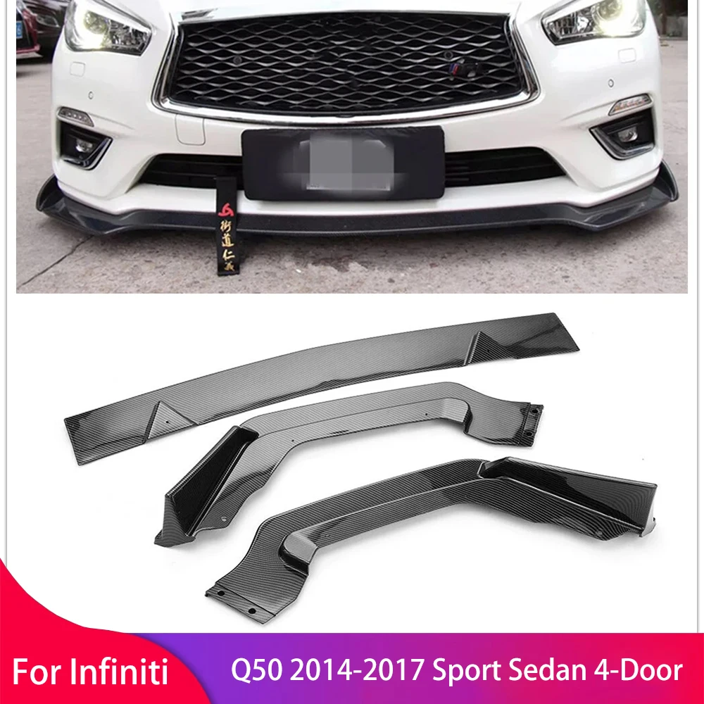 Для Infiniti Q50 2014-2017 Sport Sedan 4-дверный передний бампер спойлер нижний сплиттер Передняя Лопата защита Бампера
Для Infiniti Q50 2014-2017 Sport Sedan 4-дверный передний бампер спойлер нижний сплиттер Передняя Лопата защита Бампера
