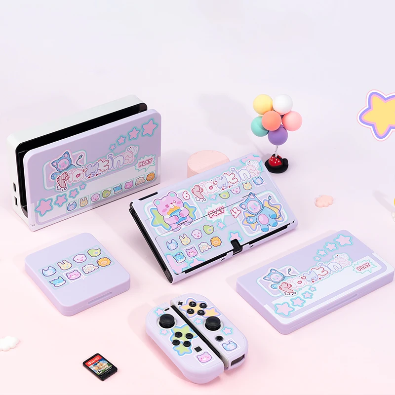 Аксессуары для Nintendo Switch OLED, Жесткий Чехол для смартфонов, милый защитный чехол для смартфонов, коробка для карт, аксессуары для консолей
Аксессуары для Nintendo Switch OLED, Жесткий Чехол для смартфонов, милый защитный чехол для смартфонов, коробка для карт, аксессуары для консолей