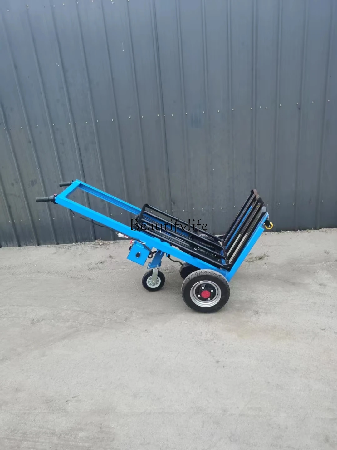 Electric Lifting Tiger Cart Small Lightweight Stacker Miniature Hydraulic Small Forklift 
Electric Lifting Tiger Cart Small Lightweight Stacker Miniature Hydraulic Small Forklift