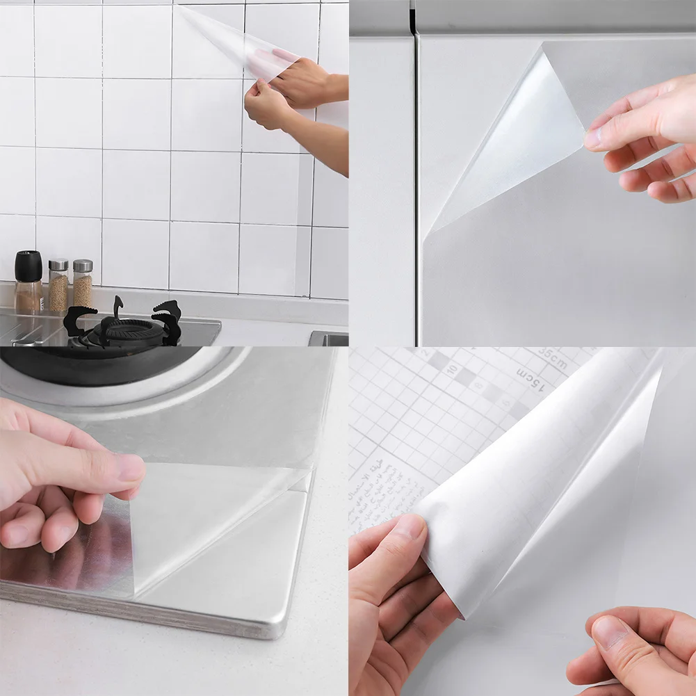 Adhesive Film Sticker Book Covers Cabinets Waterproof Self-adhesive Transparent 60cmX300cm Heat-resistant Oil-proof
Adhesive Film Sticker Book Covers Cabinets Waterproof Self-adhesive Transparent 60cmX300cm Heat-resistant Oil-proof