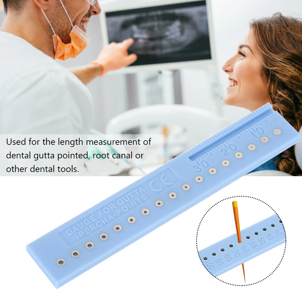 Gutta-percha Points Span Measure Scale Root Canal Measuring Ruler Length Dental Tools Instruments Safe Antirust High Precision
Gutta-percha Points Span Measure Scale Root Canal Measuring Ruler Length Dental Tools Instruments Safe Antirust High Precision