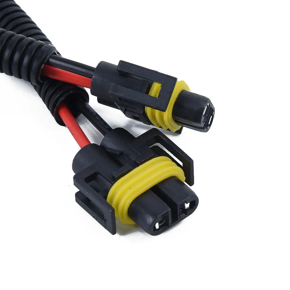 2pcs Harness Wiring H11 H8 H9 Headlights Fog Lights Lamp Extension Connector Wire Adapter PVC Male Female Pair
2pcs Harness Wiring H11 H8 H9 Headlights Fog Lights Lamp Extension Connector Wire Adapter PVC Male Female Pair