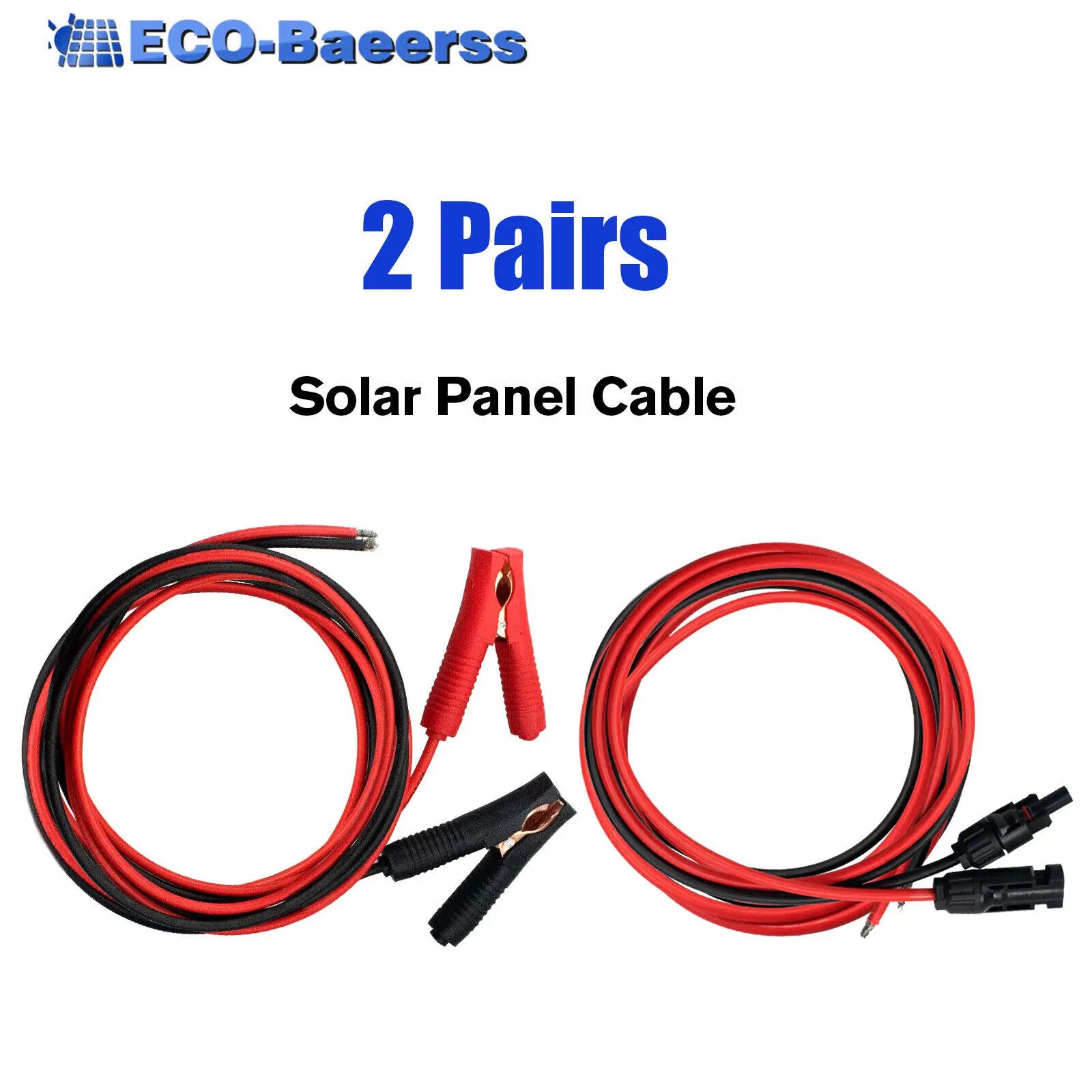 Red+Black 13 AWG PV CONNECTOR WIRE Cable with connector Tinned-Copper Conductor Solar Panel Extension Cable Wire Connectors
Red+Black 13 AWG PV CONNECTOR WIRE Cable with connector Tinned-Copper Conductor Solar Panel Extension Cable Wire Connectors